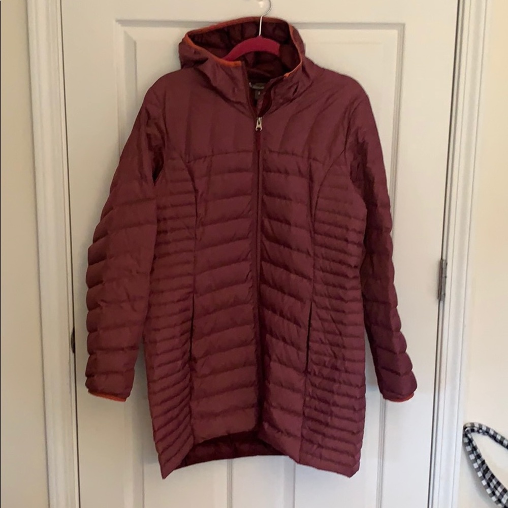 Eddie Bauer women’s Astoria hooded down coat